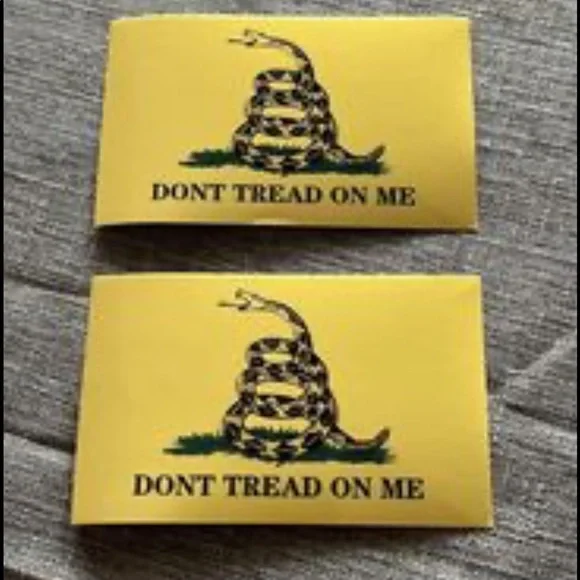 3/$10 NEW set 2 stickers don’t tread on me - Picture 1 of 4